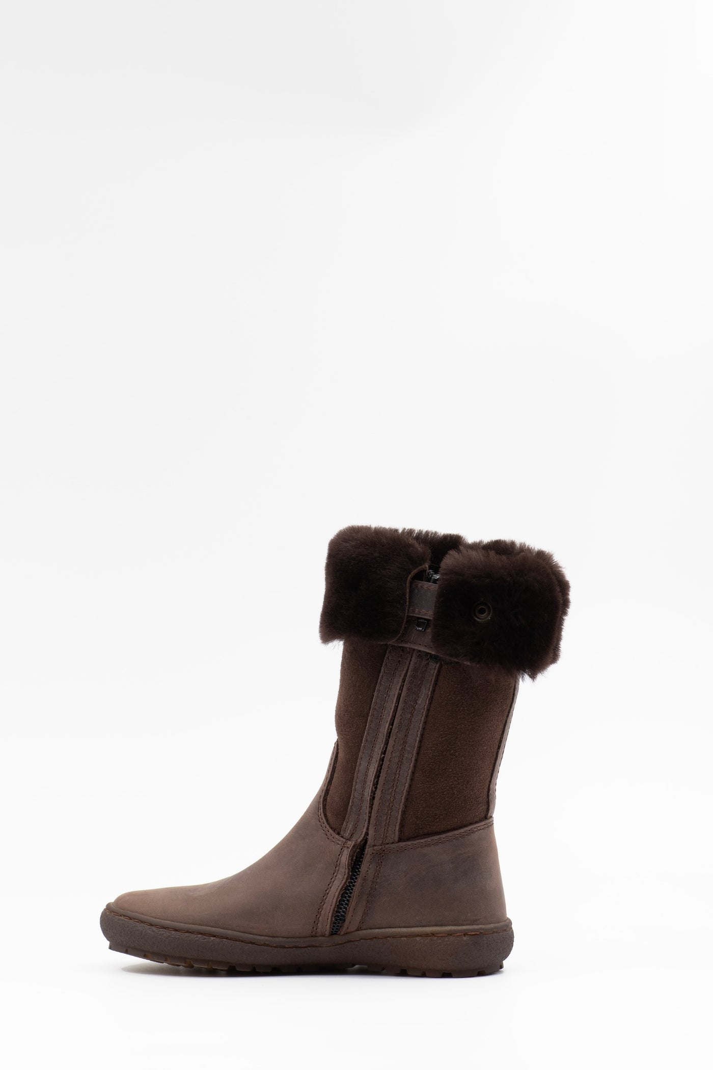 Children's shearling lined boots